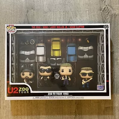 Funko Pop! Moment Deluxe: U2's Zoo TV Tour (1993) Vinyl Figures Limited Edition • $64.48