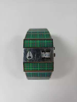 Nixon  The Rotolog  Rare (Green Plaid)  Quartz Watch  • $182.89