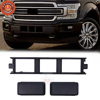 For 2018-2020 Ford F150 Front Bumper Cover Lower Grille Trim Panel Black Plastic • $21.33