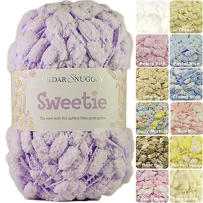 £6.79 • Buy Sirdar Snuggly Sweetie 200g Pom Pom Baby Knitting Yarn - NEW SHADES JUST IN
