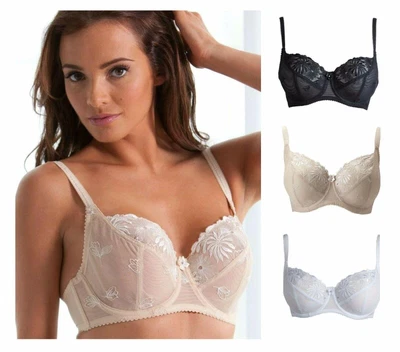 £23.40 • Buy Pour Moi St Tropez Underwired Full Cup Bra 7702 Womens Non-Padded Bras