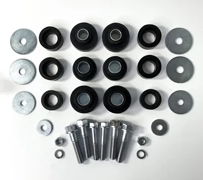 Subframe Body Mount Bushing Kit W/ Hardware For 67-72 Camaro Firebird 69-72 Nova • $67.99