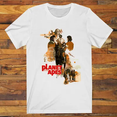 Planet Of The Apes Movie Men's White T-Shirt S-3XL • $14.30
