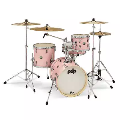 Pacific Drums & Percussion New Yorker Series 4-Piece Kit - Pale Rose Sparkle • $401