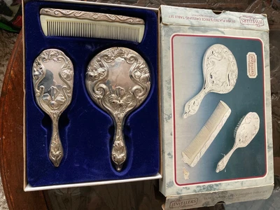 £25 • Buy Sterling Silver Dressing Table Set