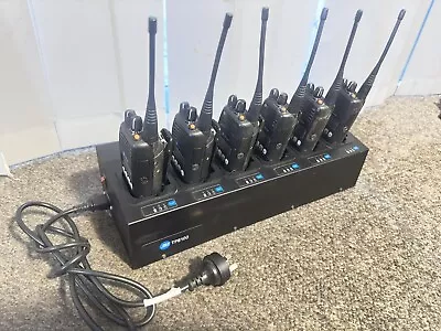 Tait TP8115 X 6 & 6 Port Charger All Prog To 80Ch UHF CB.  • $1500