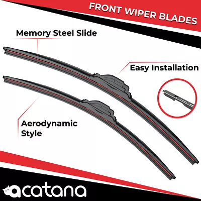 Wiper Blades For Ford Mustang 2015 - 2017 FM Coupe Pair Of 22  + 18  Windscreen • $33