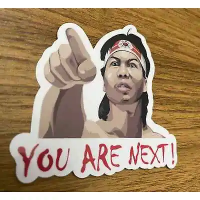 Bloodsport | Kumite | Van Damme | Chong Li | You Are Next | Vinyl Sticker • $4.20