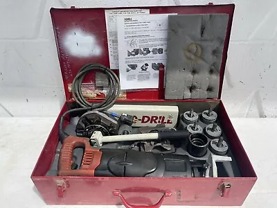 $4250 • Buy T-Drill T60 Copper Pipe T Forming Tool And Notcher 35 65 50 110V Runs Smooth