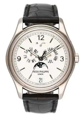 Patek Philippe Annual Calendar 5146G Cream Dial Mens Watch Box Papers • $37798.95