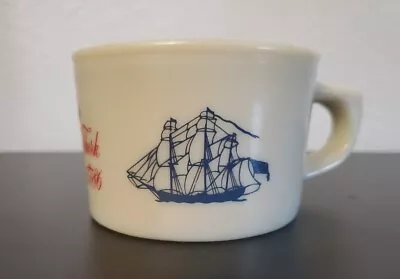 Vtg Old Spice Shulton Ship Grand Turk Salem 1786 Soap Shaving Mug Cup Glass 2  • $12.50