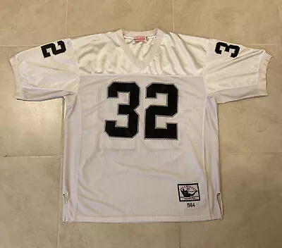 Mitchell & Ness NFL Football Jersey 1984 Marcus Allen #32 Raiders Size 50 • $30