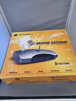 Motorola Wireless Cable Modem Gateway - SBG1000 • $42.20