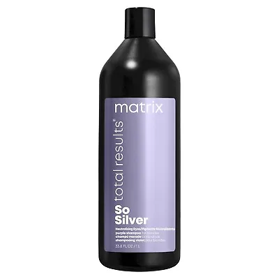 Matrix TR Color Obsessed So Silver Neutralizing Shampoo - 1000ml | PUMP INCLUDED • $30.76