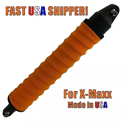 Traxxas XMaxx Shock Dust Covers Wraps - ORANGE - X-MAXX & LOSI MTXL (set Of 4) • $12.95