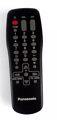 Genuine NOS Panasonic EUR501380 (HQ) Remote Control For Retro CRT TV • $19.99