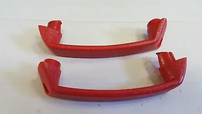 65-67 And 69-72 Corvette C3 Bright RED Door Pulls Pair Handles NEW  • $19.99