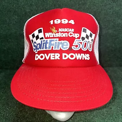 1994 Splitfire 500 Nascar Winston Cup Vintage 1990's Mesh Snapback Trucker Hat • $17.95