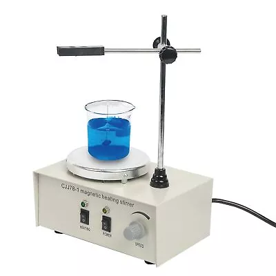 110V 78-1 Magnetic Stirrer Hot Plate Stirring Heat Heating Mixer Laboratory Tool • $36.99