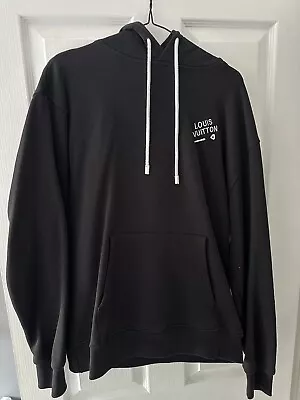 Louis Vuitton Pin Black Hoodie Medium • £160