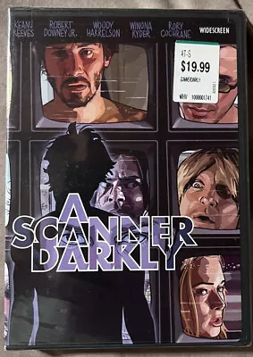 A Scanner Darkly (DVD 2006) New! Keanu Reeves Robert Downey Jr Woody Harrelson • $11.94