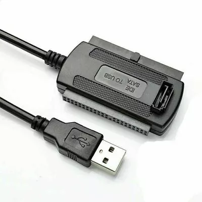 SATA/PATA/IDE To USB2.0 Converter Cable Adapter For 2.5/3.5'' Hard Drive Disk AU • $8.85