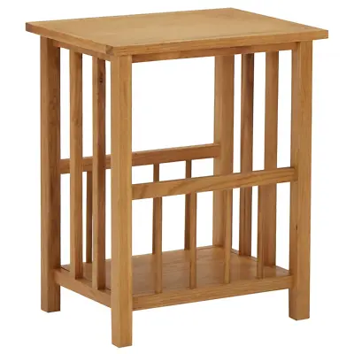 NNEVL Magazine Table 45x35x55 Cm Solid Oak Wood • $167.28