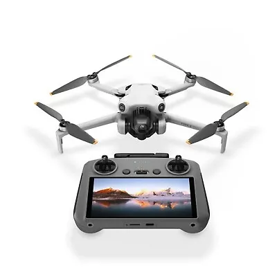 DJI Mini 4 Pro Camera Drone With RC 2 Remote 4 Motor Quadcopter Easy Fly • £699.99