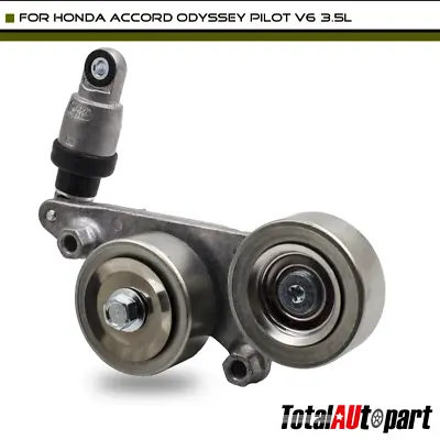 Belt Tensioner Assembly W/ Pulley For Honda Accord Odyssey Pilot 3.5L 39092 • $32.39