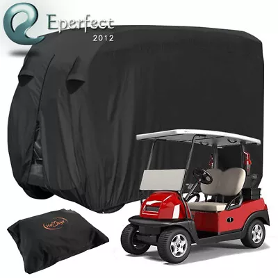 4 Passenger Golf Cart Cover 420D Heavy Duty Waterproof Fit EZ GO Club Car Yamaha • $44.99