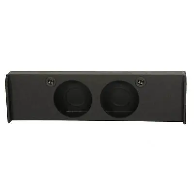 QPower 10  Downfire 2 Hole 2009-2016 F150 Super Crew Subwoofer Box Enclosure • $130.19