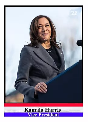 $1.99 • Buy 2022 Political Trading Cards V.P. Kamala Harris #2