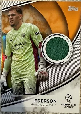 2023-24 Topps UEFA Club Competitions Ederson Patch /25 • £25