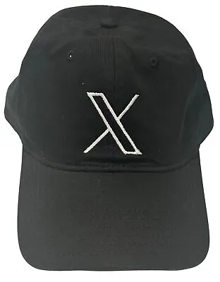 $17.99 • Buy X Hat - 2323X Quality Embroidery Adjustable Cap New Twitter