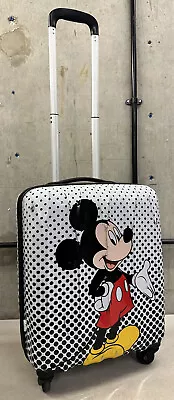 American Tourister Disney Mickey Mouse Polka Dot Spinner Cabin Case 36L • £59.95