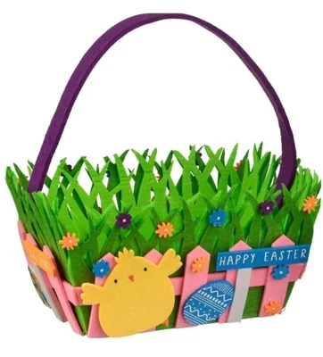 £9.97 • Buy Felt Easter Basket - Chick