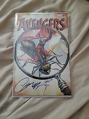 All-Out Avengers #1 J. Scott Campbell JSC Anniversary Retro Variant Signed W CoA • $75