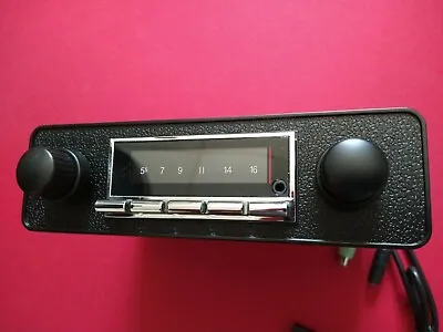 Car Radio AM FM Vintage Classic Frankfurt Style Stereo IPod Bluetooth USB AUX • $359.95