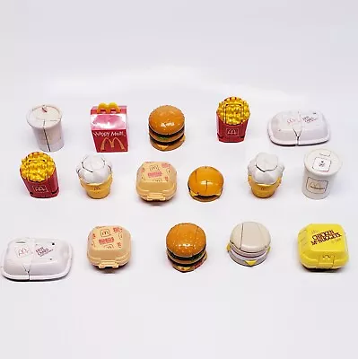 16 McDonalds Changeables '80s/90s Food Transformers Happy Meal Toy-Mcmuffin+More • $55.89