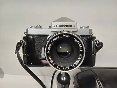 Nikkormat FT-N +50 Mm F2 + Case Tested • $60