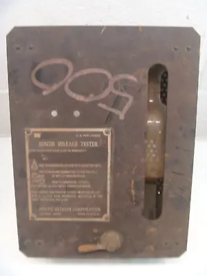 ZENITH MILEAGE TESTER Vintage Chevy Ford Hot Rat Rod ANTIQUE AS IS • $79.95