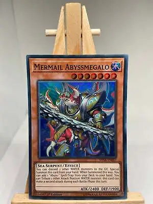 Mermail Abyssmegalo - Super Rare 1st Edition SHVA-EN037 - NM - YuGiOh • $1.74