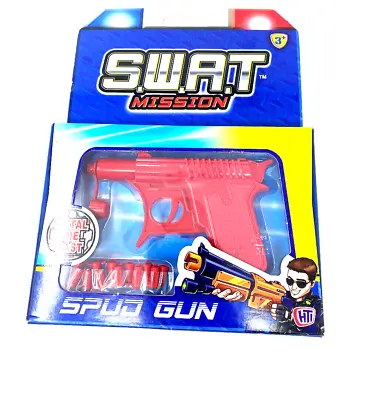 Swat Mission Spud Gun  - 40920 Gun Adventure Bond Red Army Fun Play Roleplay • £6.75
