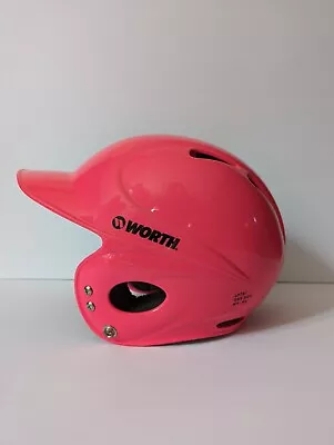 WORTH Baseball / Softball Batting Helmet Pink  LPTB1 6 1/8 - 6 7/8 • $12