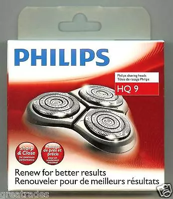Philips Philishave HQ9 SPEED-XL Razor/Shaver HQ 9 HEADS • $191.95