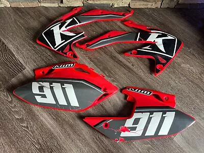 2015 & 2016 Honda CRF450X Motocross Radiator Shrouds And Side Panels By Acerbis • $0.99