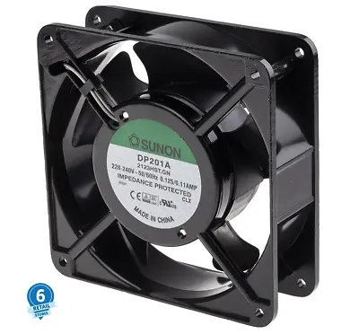 SUNON Fan Axial AC 120x120x38mm DP201A2123HST 230V/AC 20W • £10.30