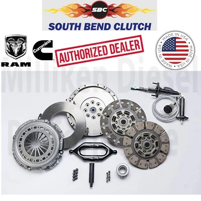 $1701.14 • Buy South Bend Dual Disc 650HP Clutch Kit G56 5.9 6.7 Dodge Ram Cummins 2005.5-2017