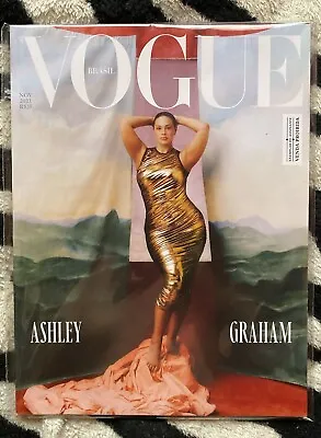 Vogue Magazine Brazil Ashley Graham  November 2023 • $34