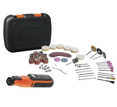 £43.99 • Buy BLACK+DECKER 7.2V Cordless Li-ion Rotary Tool With 53 Accessories